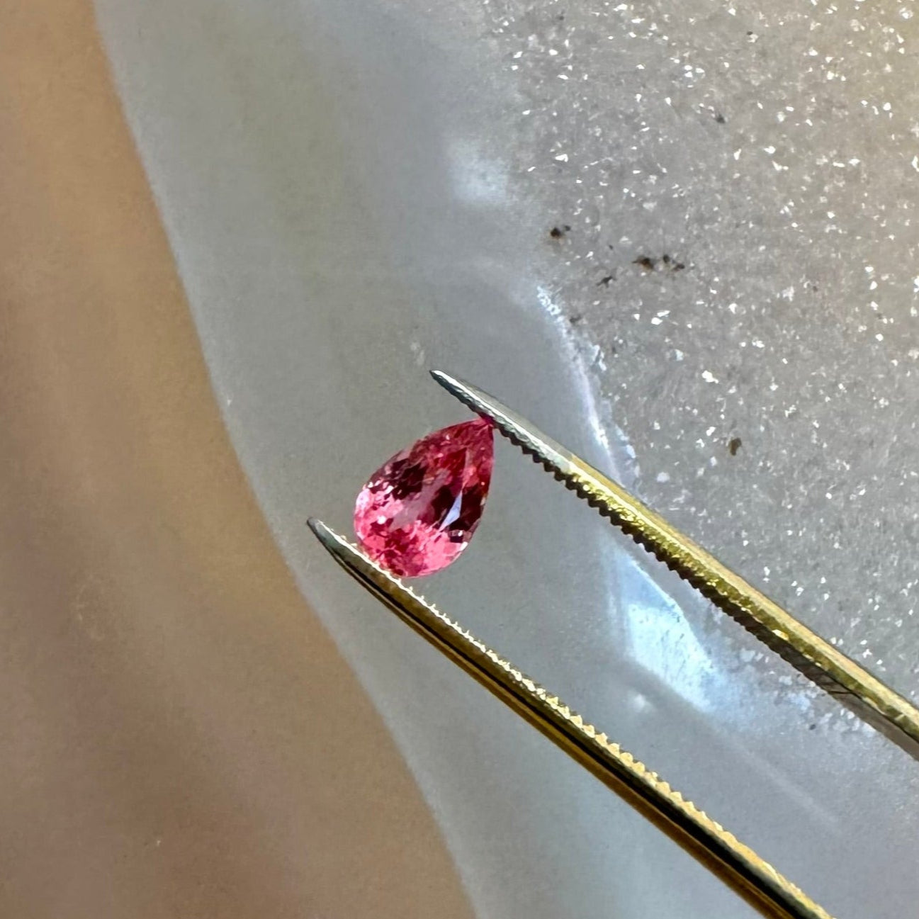 Pear Pink Spinel, 0.71ct