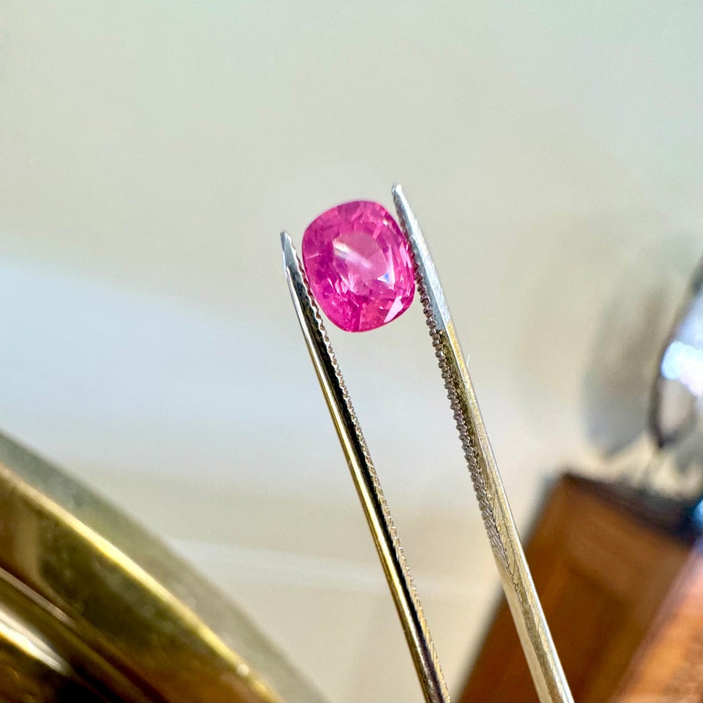 Cushion Cut Pink Spinel, 1.01ct