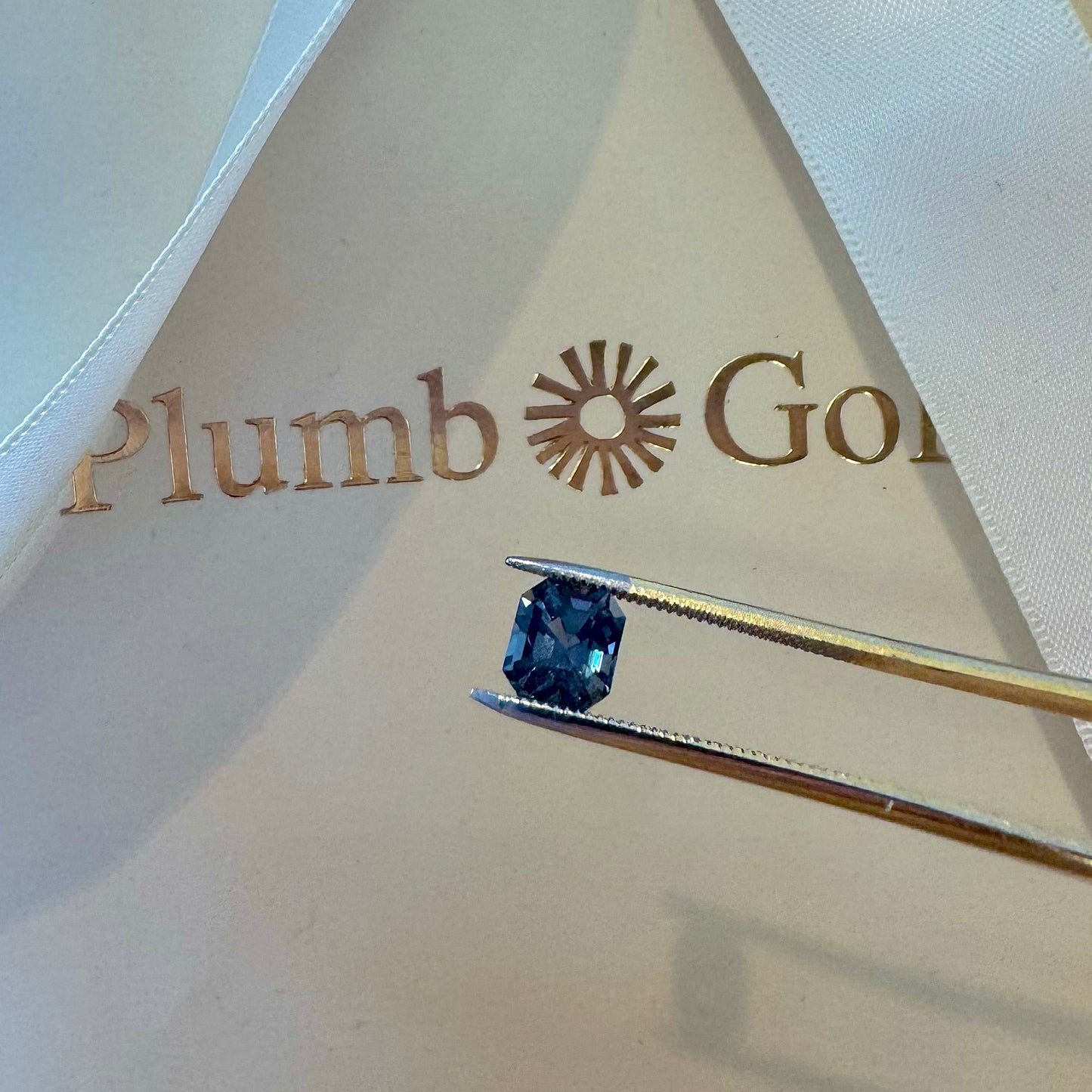 Asscher Cut Grey Spinel, 1.38ct