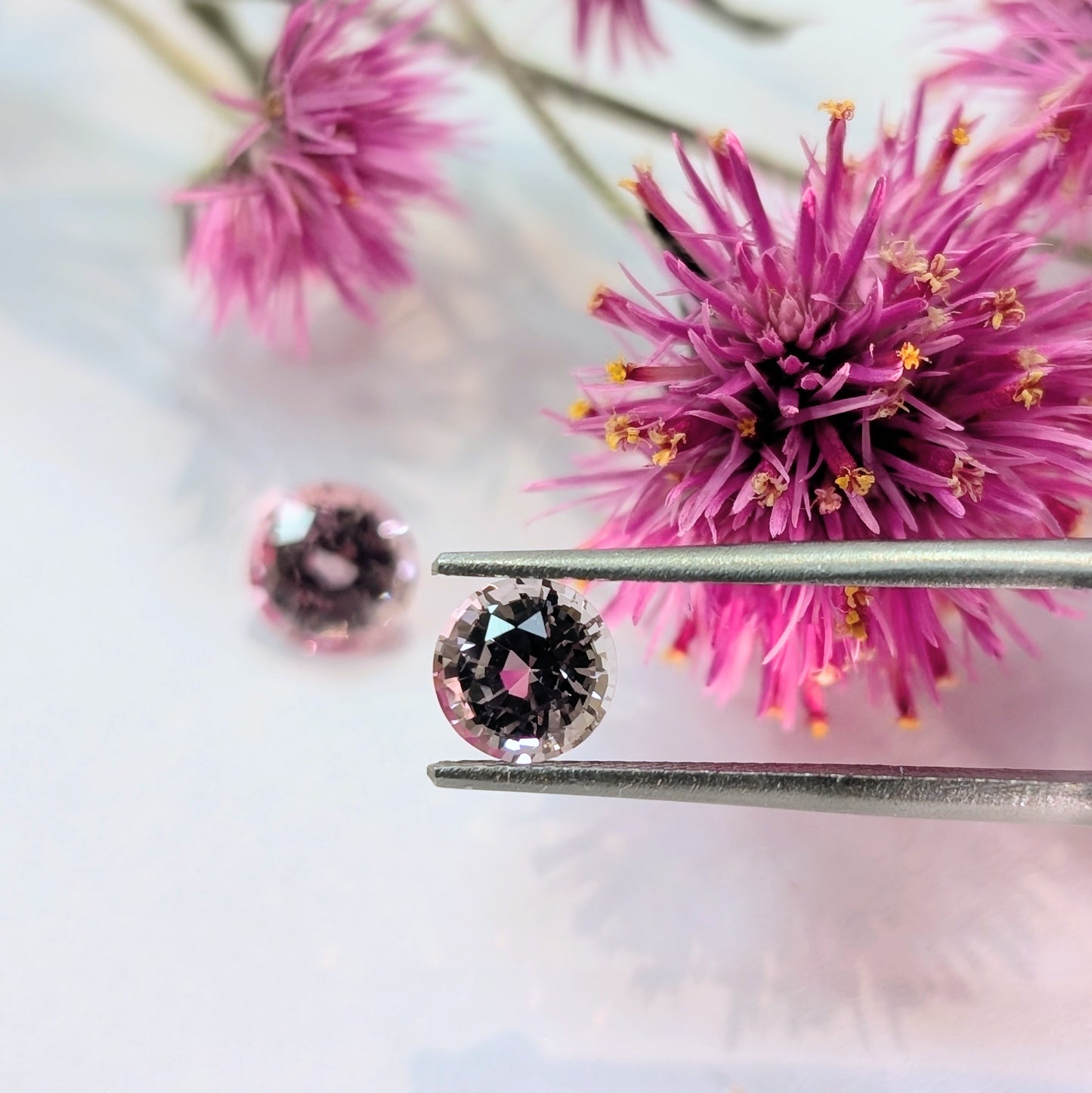 Round Blush Spinel, 1.36ct