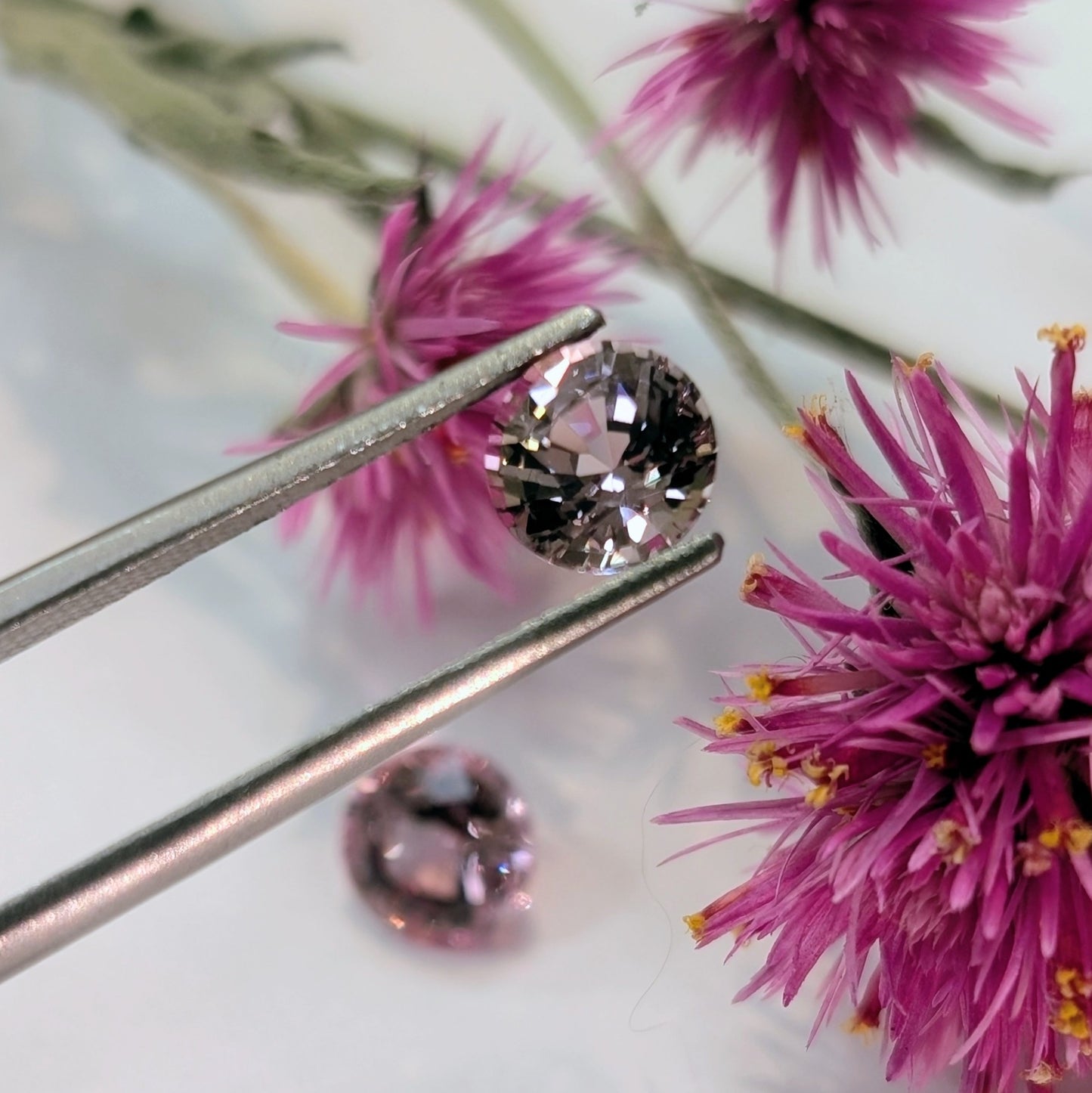 Round Blush Spinel, 1.36ct