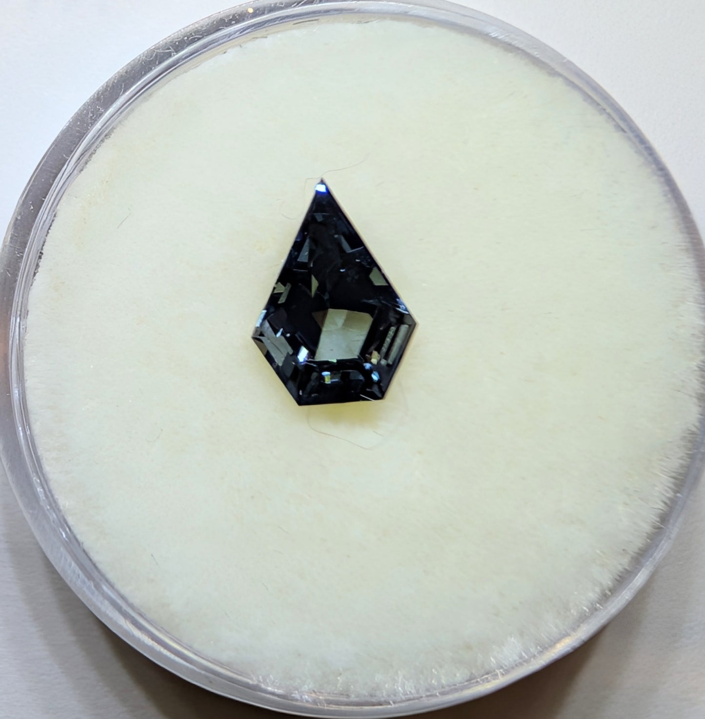 Kite Cut Grey Spinel, 1.28cts