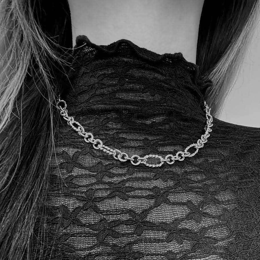 Fancy Oval Rope Link Chain