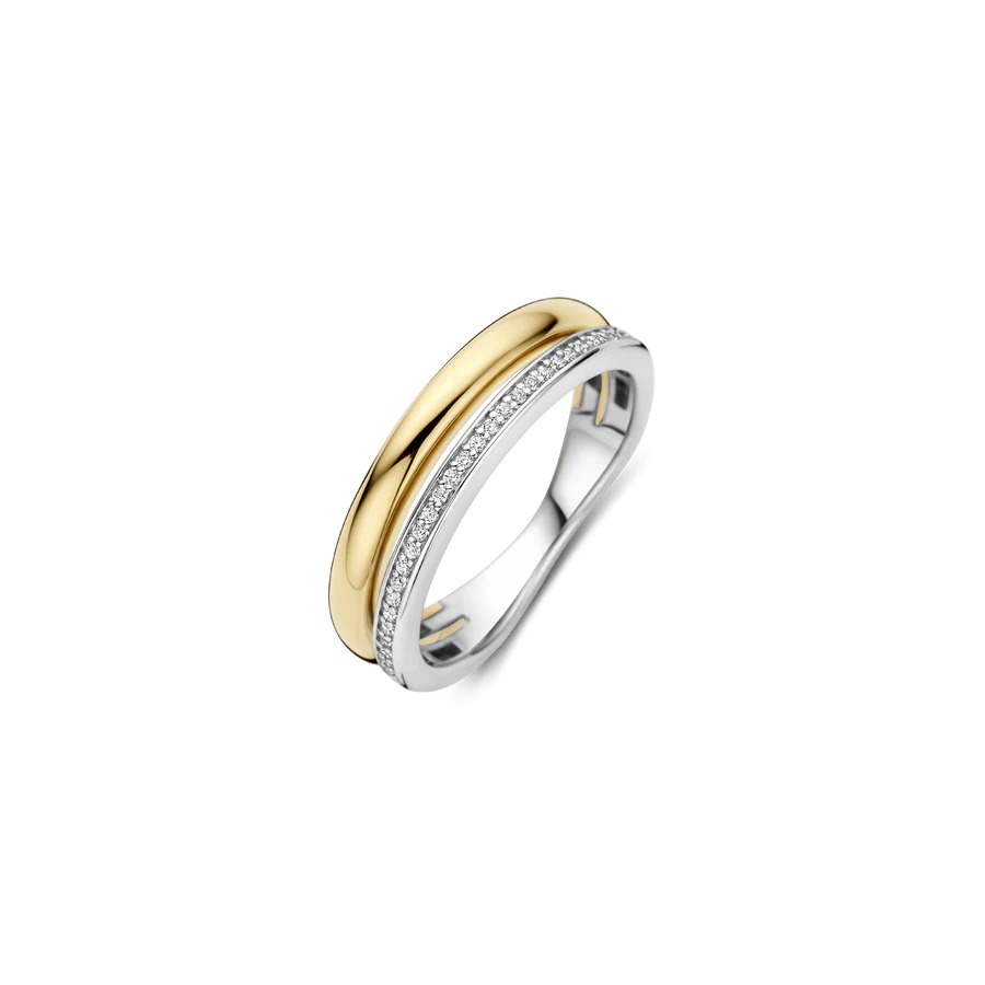 'Duo' CZ Ring