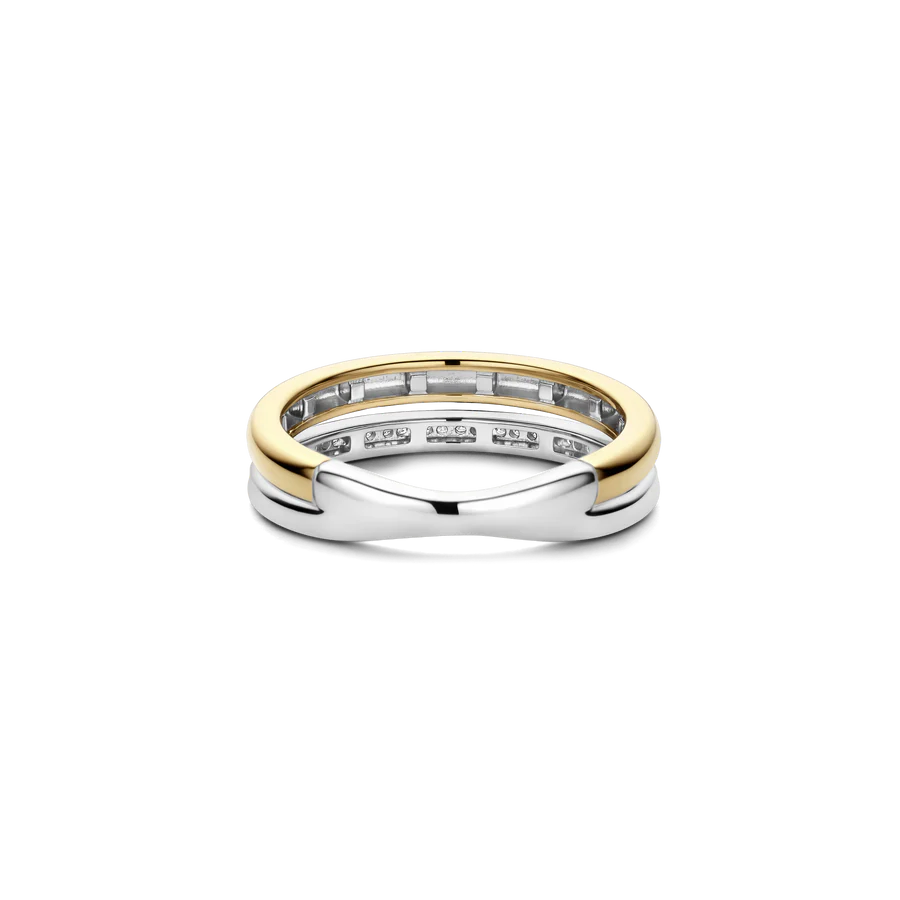 'Duo' CZ Ring
