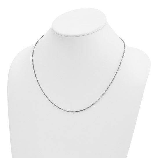 Franco link Chain, White