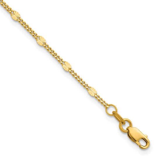 Disc station bracelet