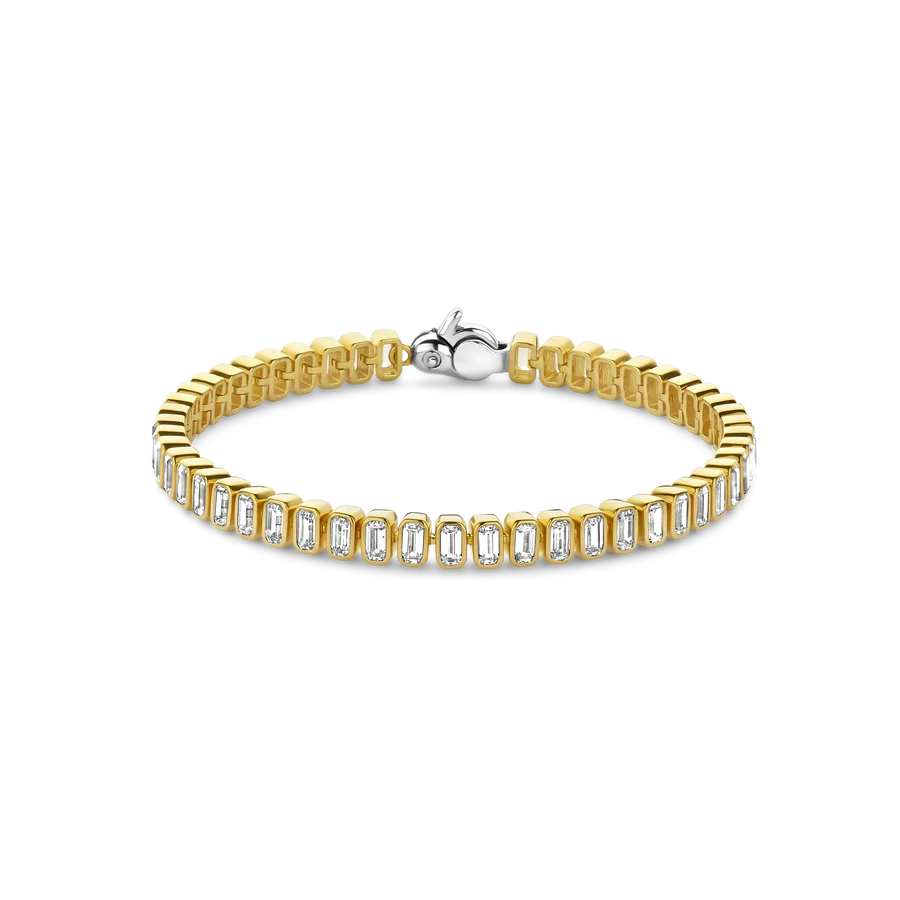 Baguette CZ Tennis Bracelet