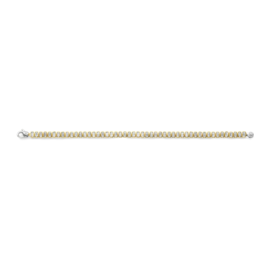 Baguette CZ Tennis Bracelet