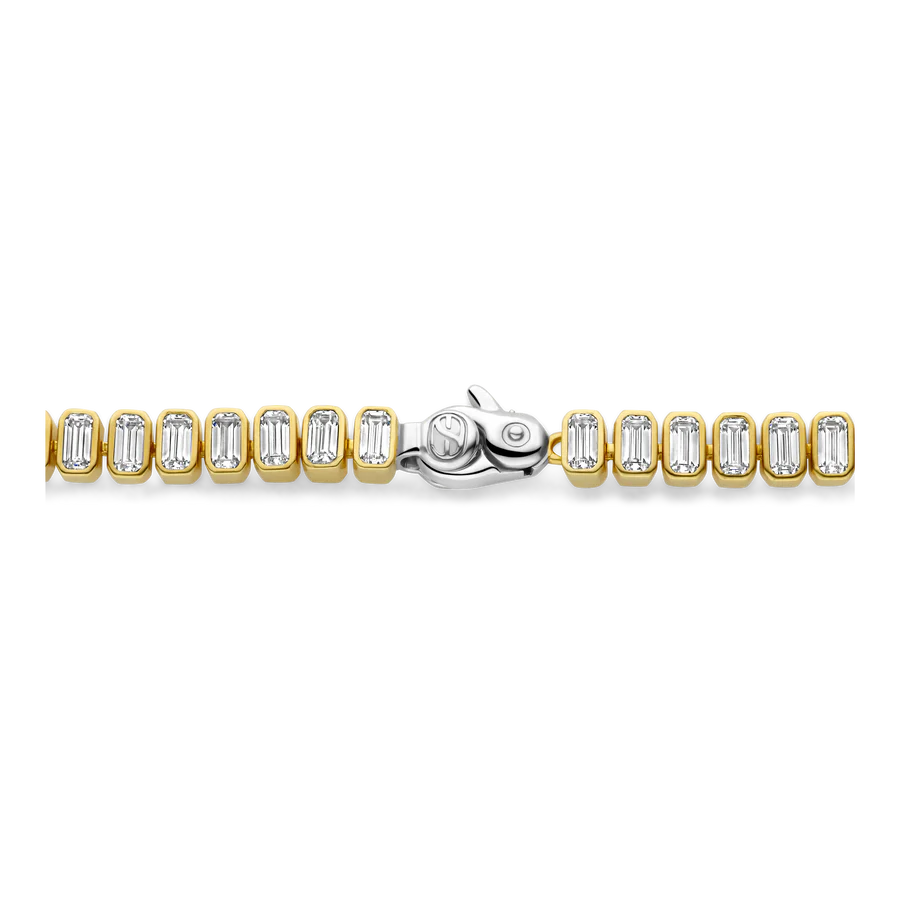 Baguette CZ Tennis Bracelet
