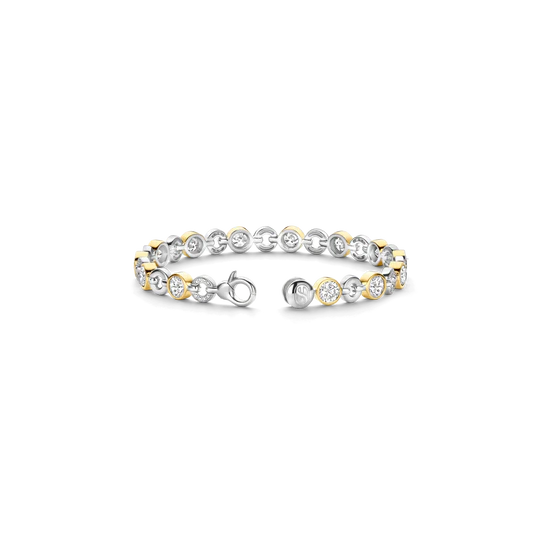 Circle CZ Tennis Bracelet