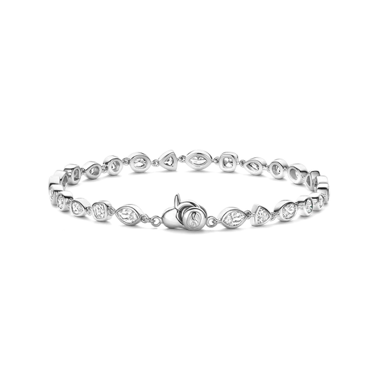 Mix Shape CZ Tennis Bracelet