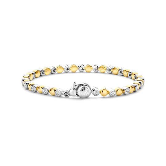 Mix Shape CZ Tennis Bracelet