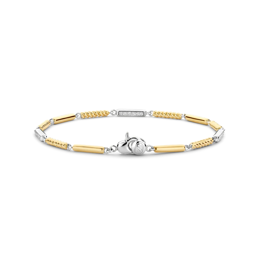 Rope and Pavé Bracelet