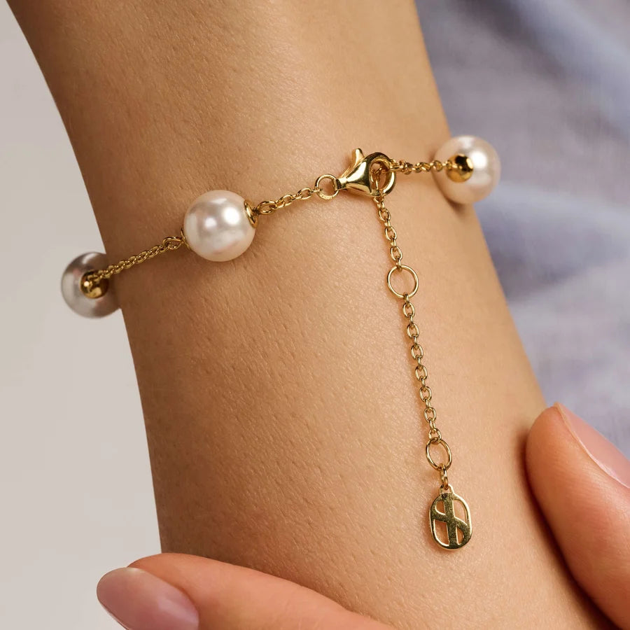 'Pearl' Station Bracelet