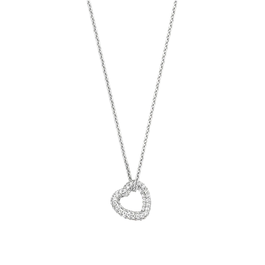 Heart CZ Necklace