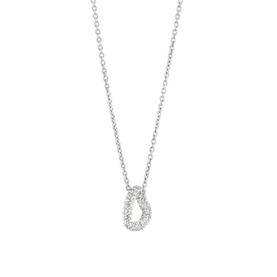 Heart CZ Necklace