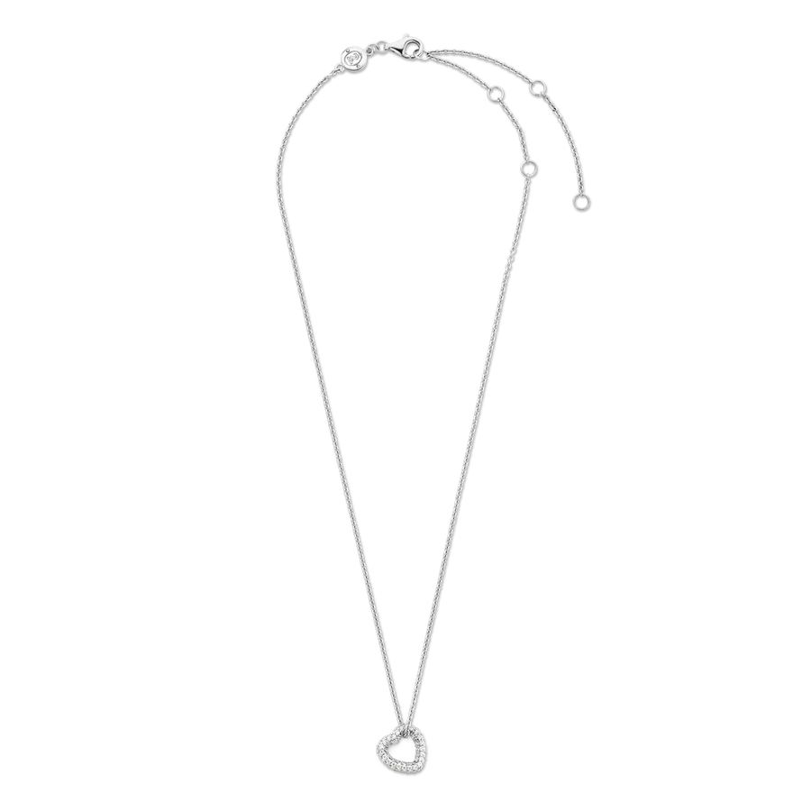 Heart CZ Necklace