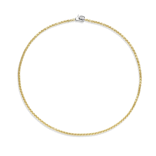 Silver or Gold Plated Box Chain