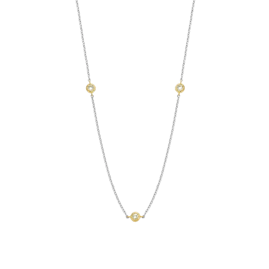 CZ Station Necklace