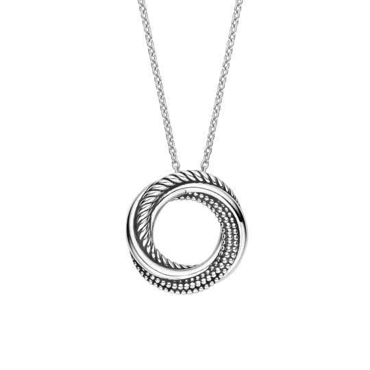 Twist Circle Necklace