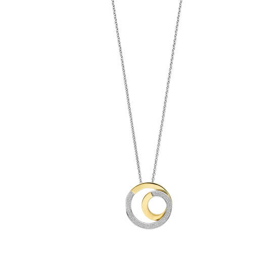 Swirl Circle Necklace