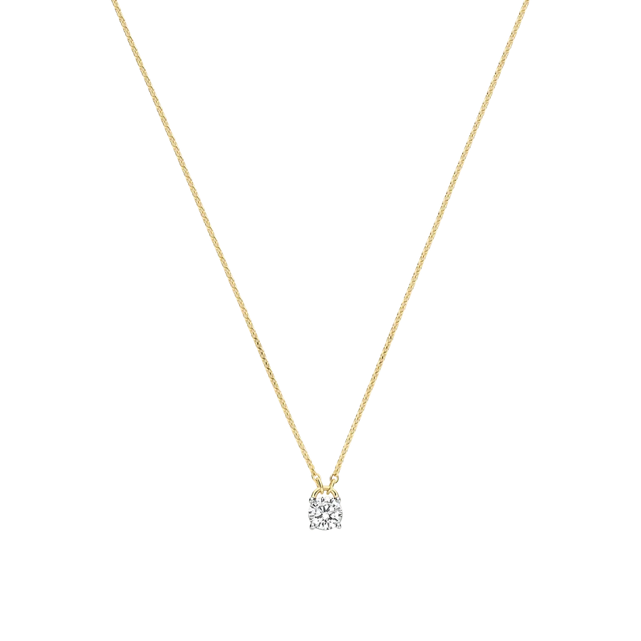 CZ Solitaire Necklace