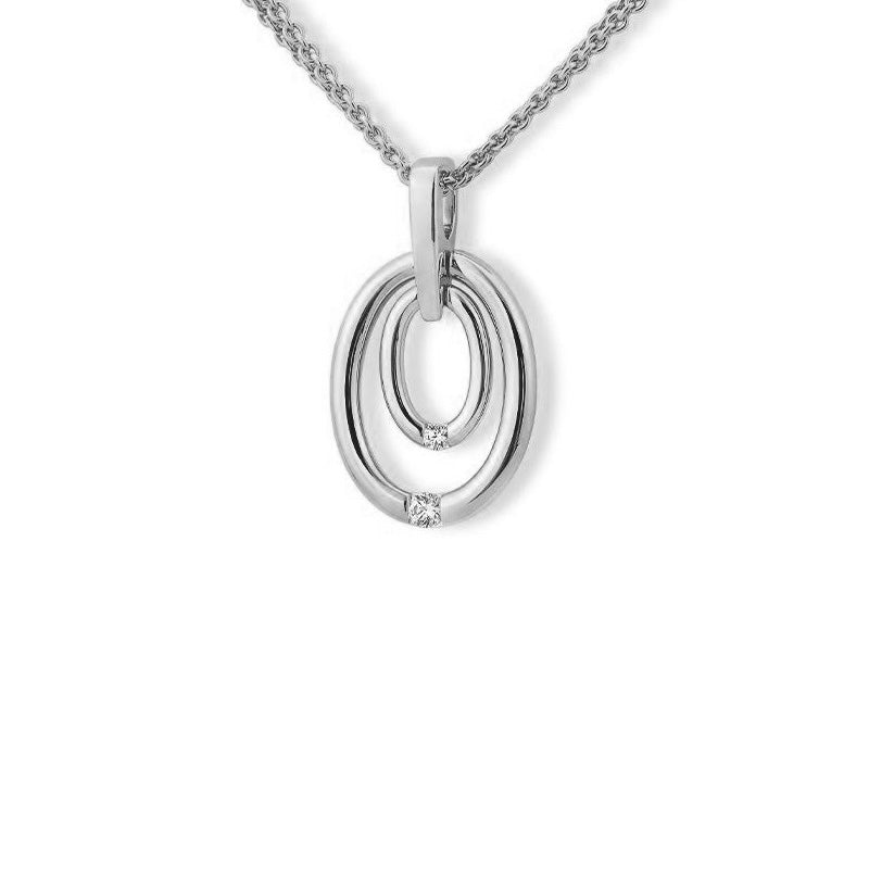 Oval Drop Pendant