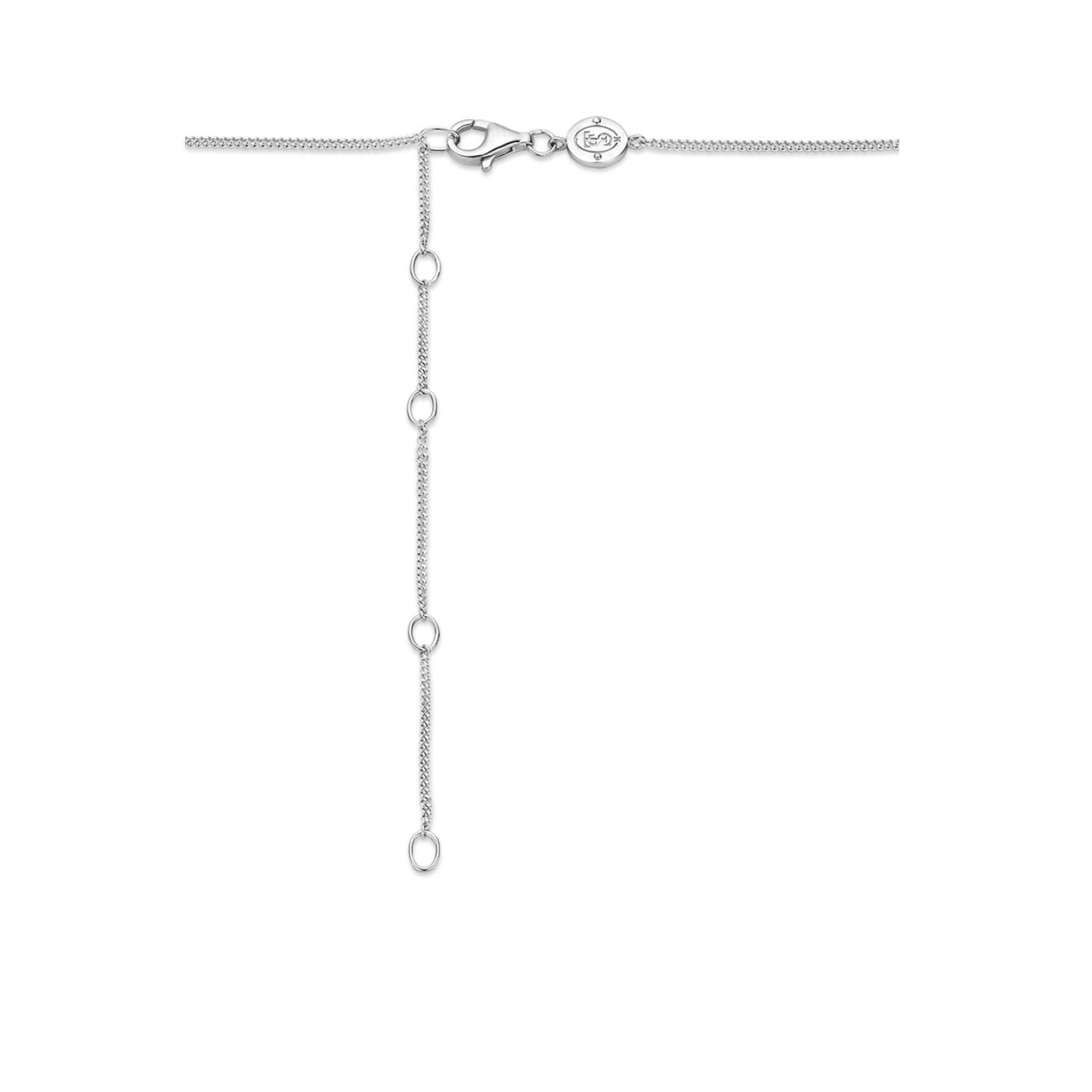 CZ Bezel Solitaire Necklace