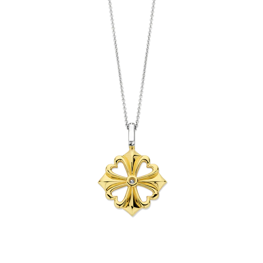 'Clover' Gold Plated Pendant