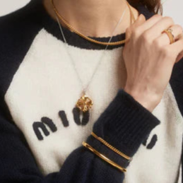 'Clover' Gold Plated Pendant