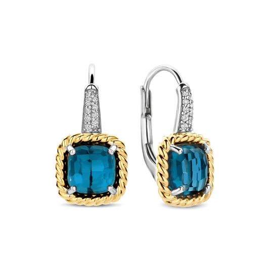 CZ Rope Cushion Hoops