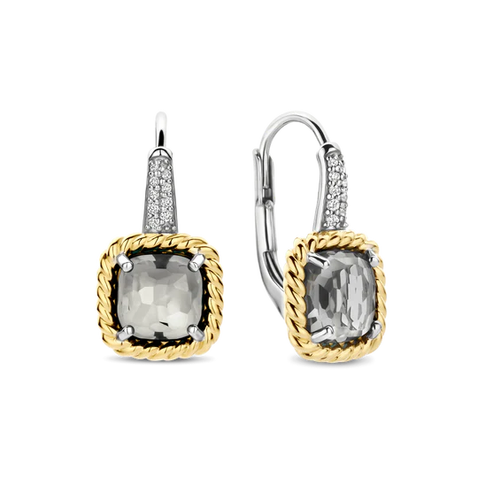 CZ Rope Cushion Hoops