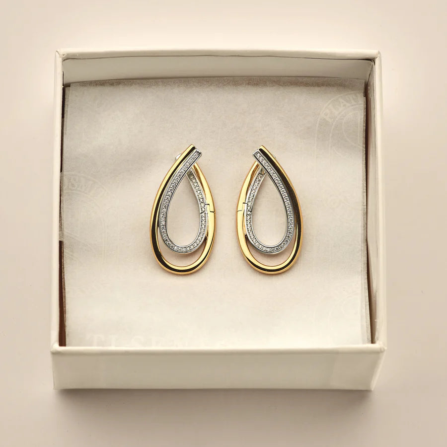 Oval Loop Earring