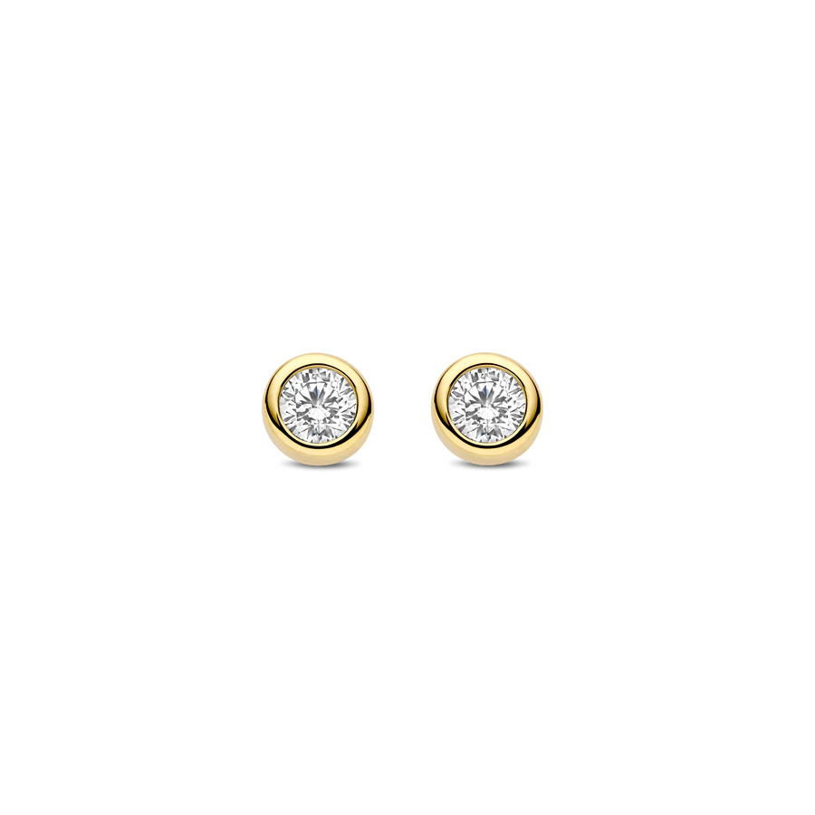CZ Bezel Studs