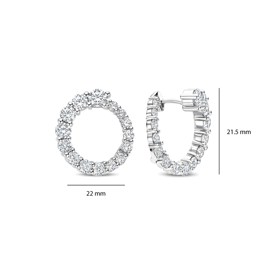 CZ Wrap Around Earring