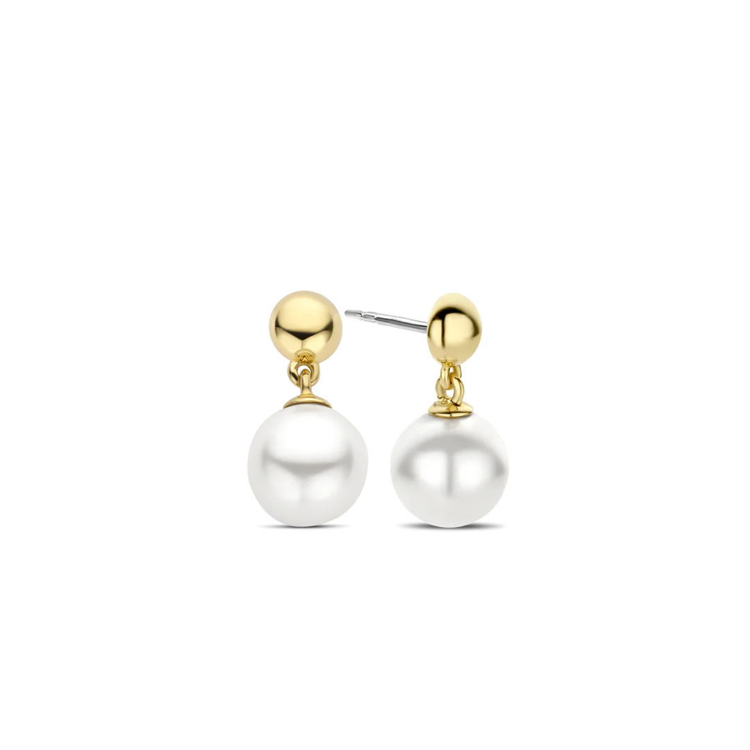Pearl Drop Stud Earring