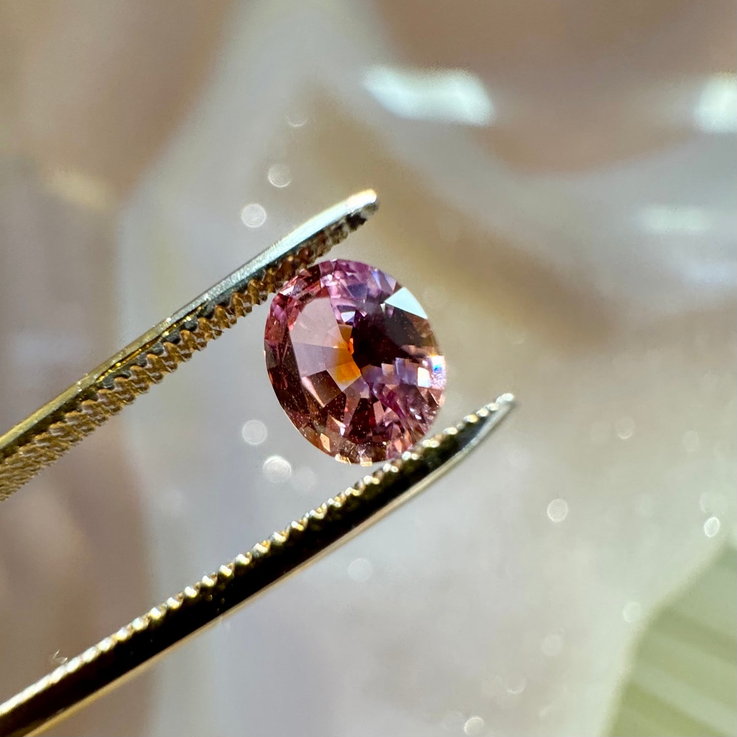 Padparadscha Montana Sapphire