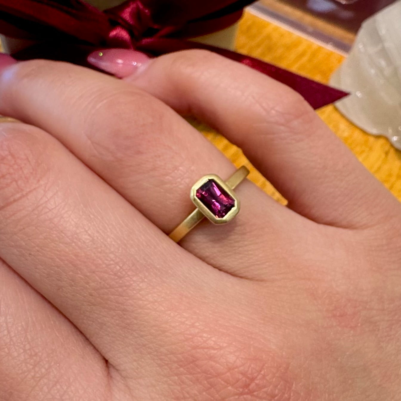 Rhodolite Garnet Yumdrop