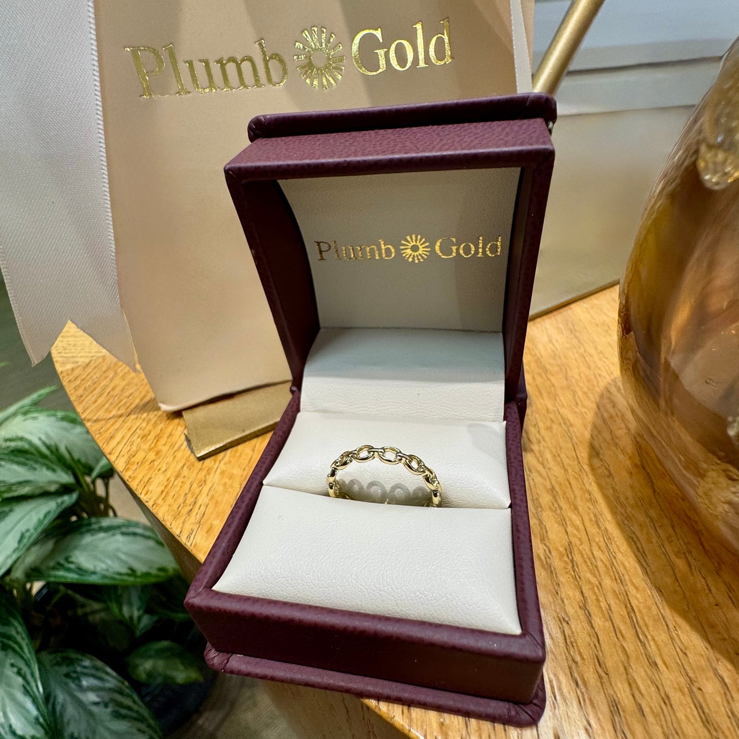 Oval Link Ring