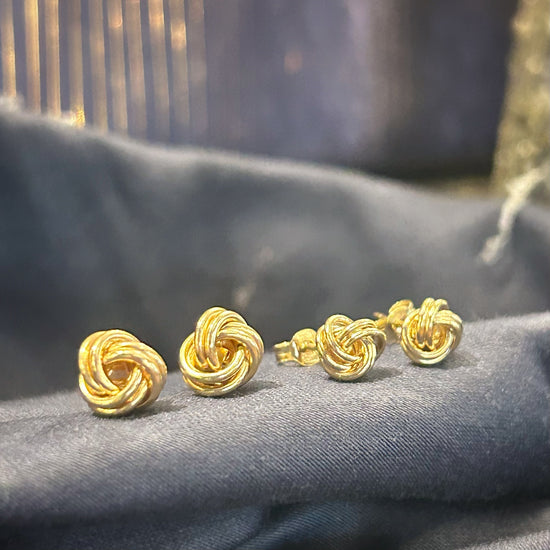 Love Knot Stud Earrings
