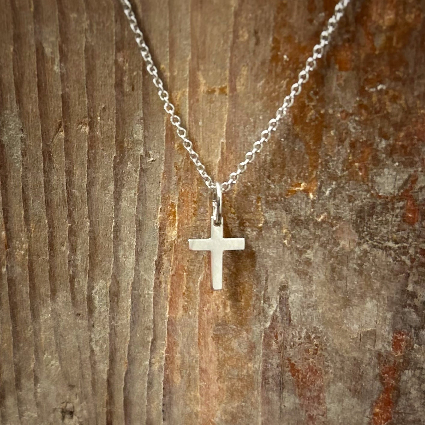 Petite Cross Necklace