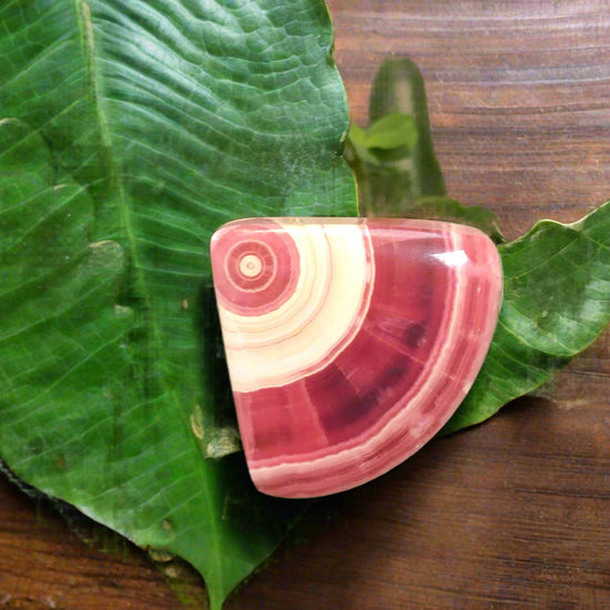 Rhodochrosite Pie Slice
