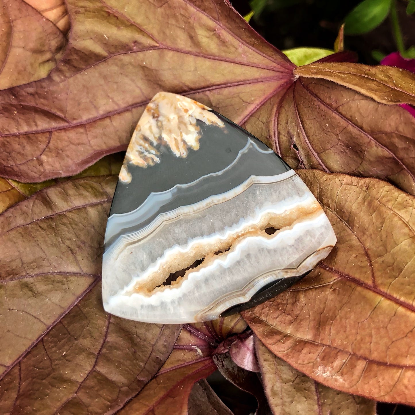 Triangular Turkish Agate