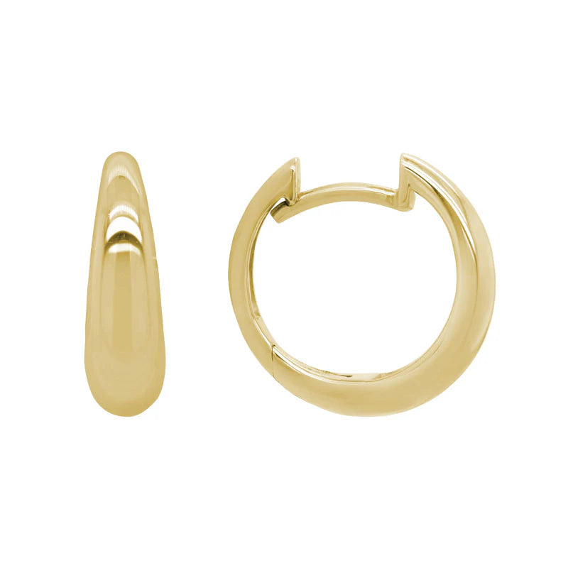 Tapered Huggie Earrings