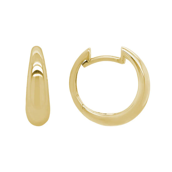 Tapered Huggie Earrings