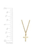 Petite Gold Cross