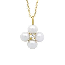 Pearl and Diamond Necklace