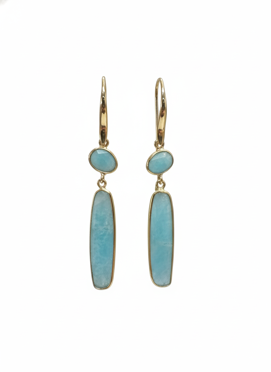 "Atlas" Two Stone Drops