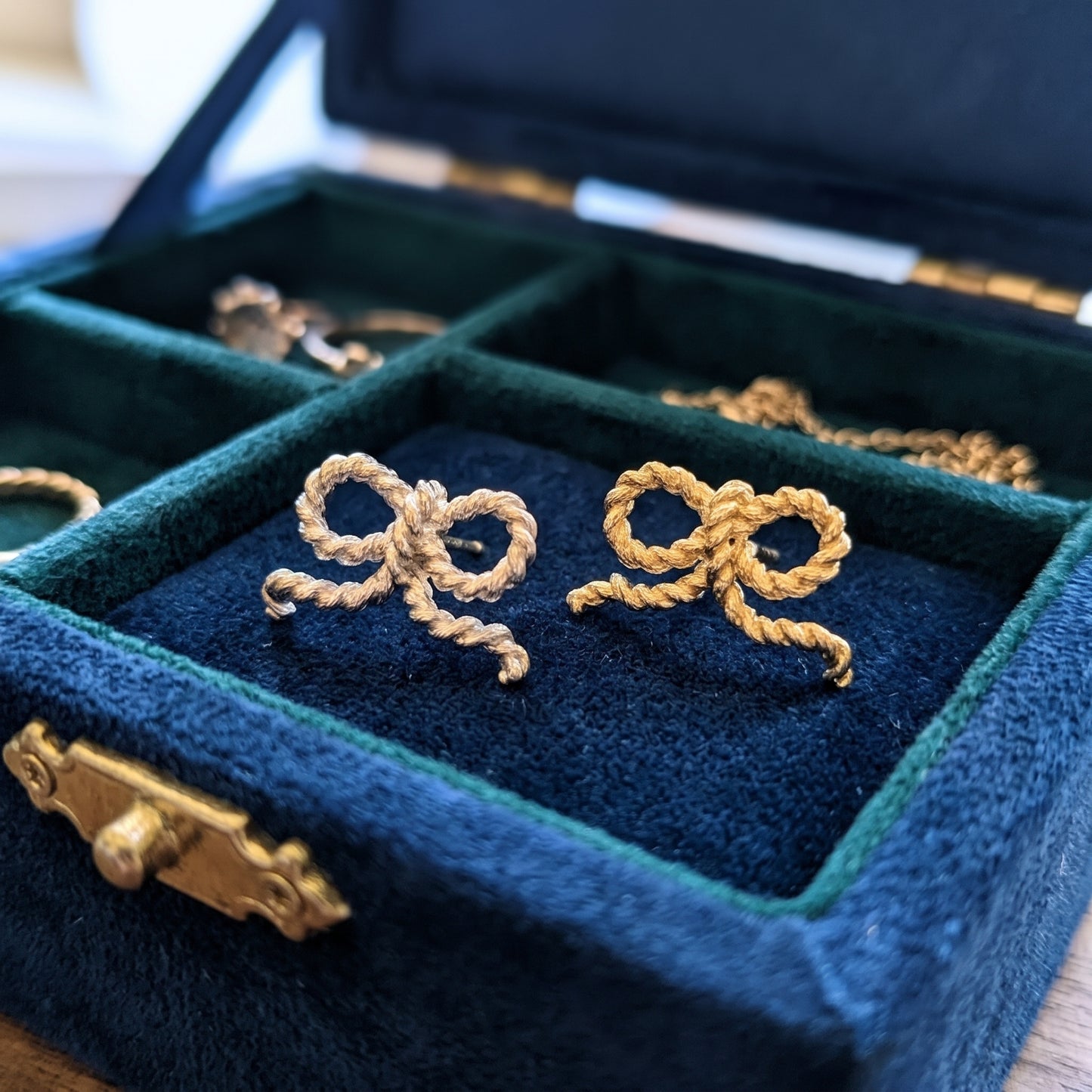 'Bow' Stud Earrings